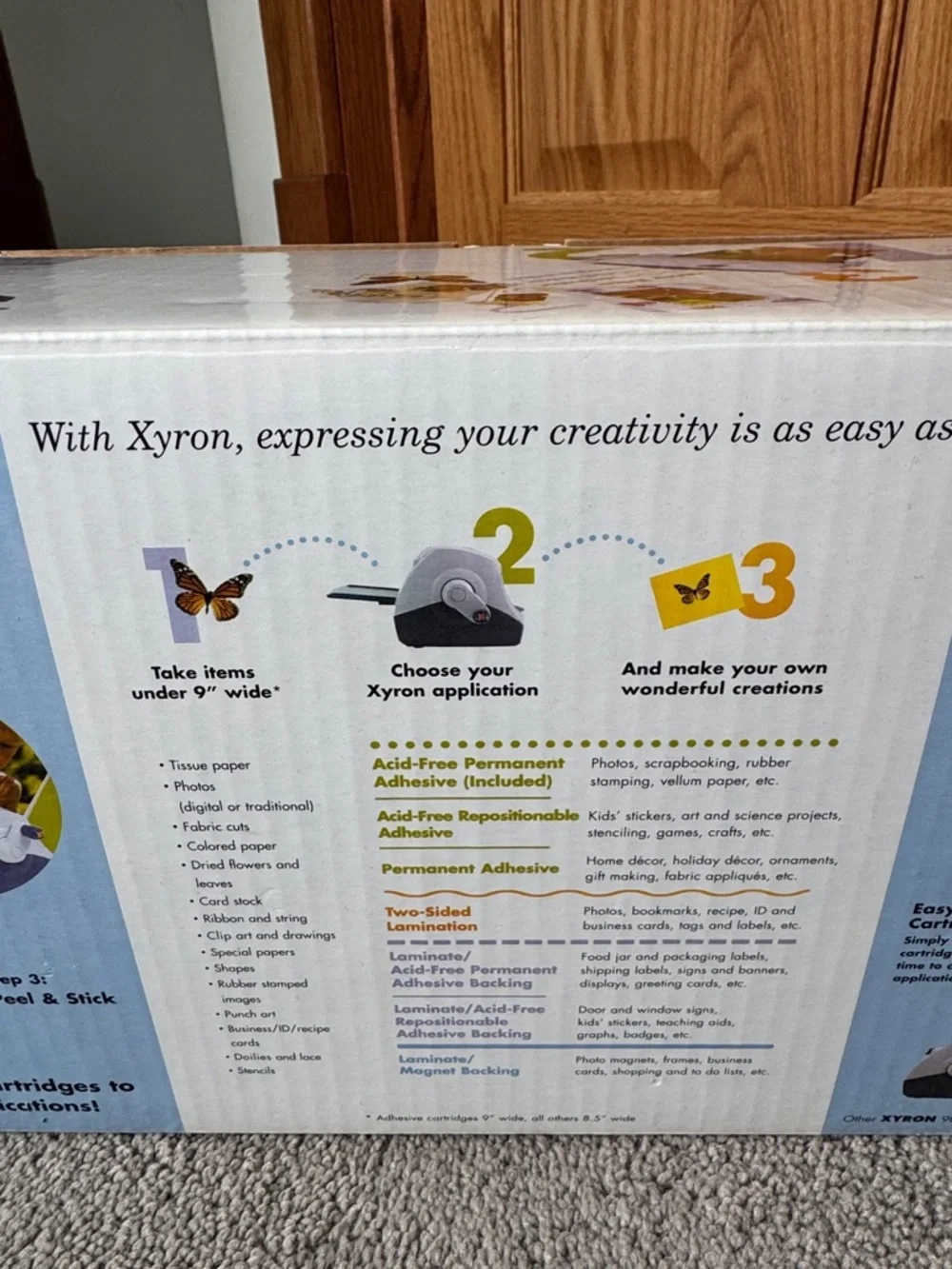 Xyron Model 900 Sticker Laminator Magnet Label Machine